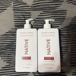 Native Coconut & Vanilla Moisturizing Lotion